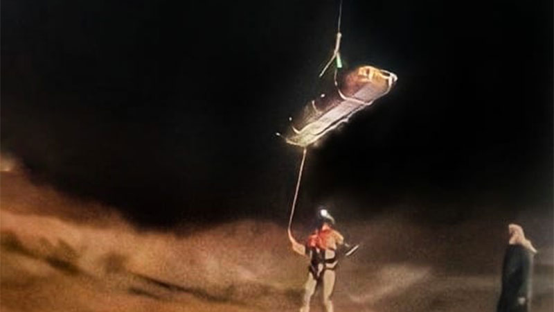 Injured Iranian woman rescued in Al Ain desert