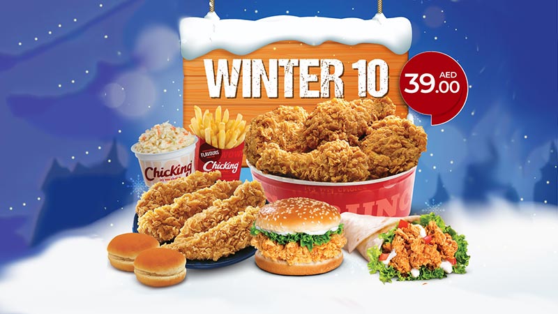 Chicking launches Winter 10 for Dh39