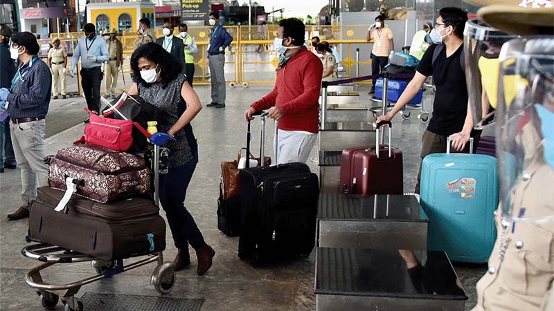 India restarts thermal screening, random COVID tests for international passengers