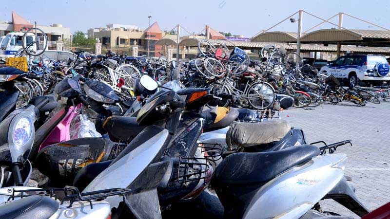 Sharjah Police confiscates 6,705 motorcycles