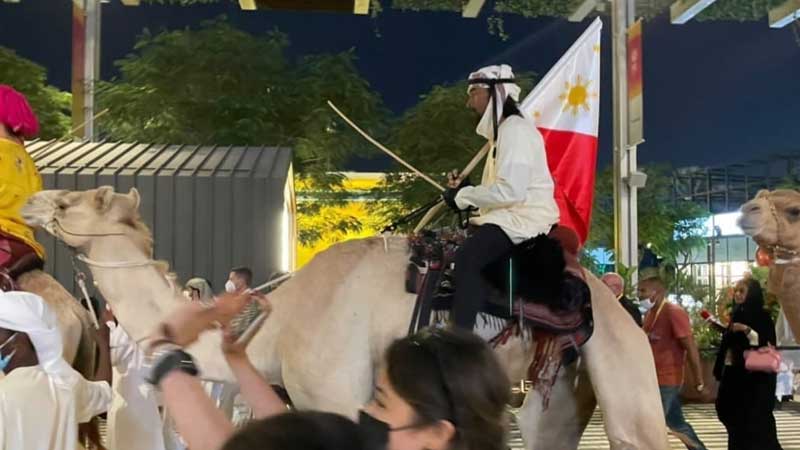 Filipino completes epic camel trek to Expo 2020 Dubai