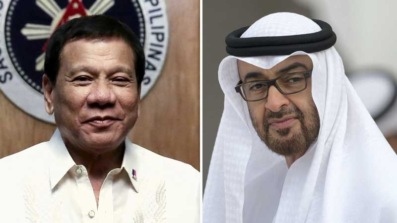 Duterte calls Sheikh Mohamed bin Zayed: what they talked about