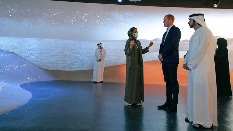 In pictures: Sheikh Hamdan meets Prince William at Expo 2020 Dubai