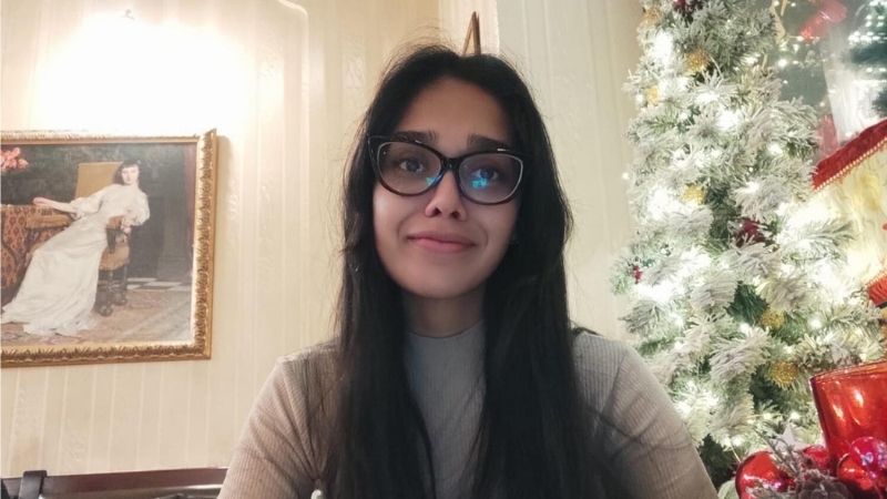 Indian student walks 10 km out of Ukraine