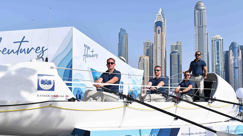 4 UAE residents launch bid to row across Atlantic Ocean in 60 days