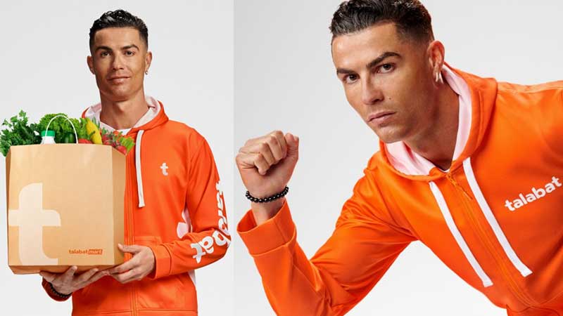Cristiano Ronaldo named official brand ambassador of talabat