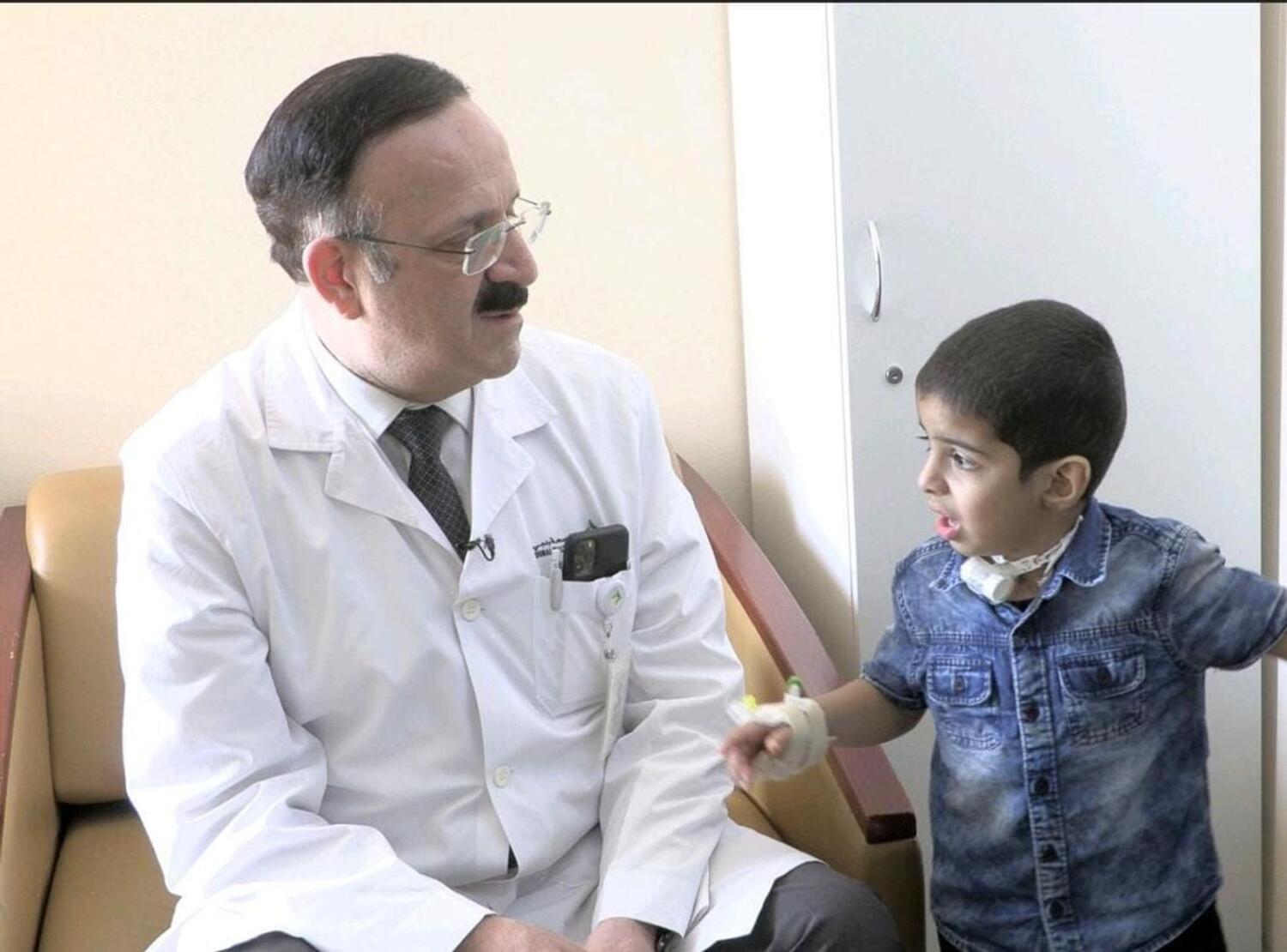 A 3-year-old boy's breathing restored at Dubai Hospital