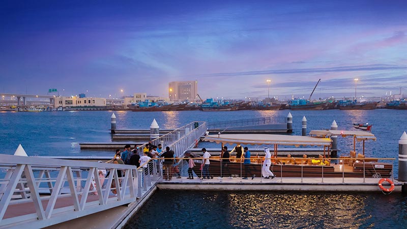 Free rides as RTA opens new abra station at Souk Al Marfa