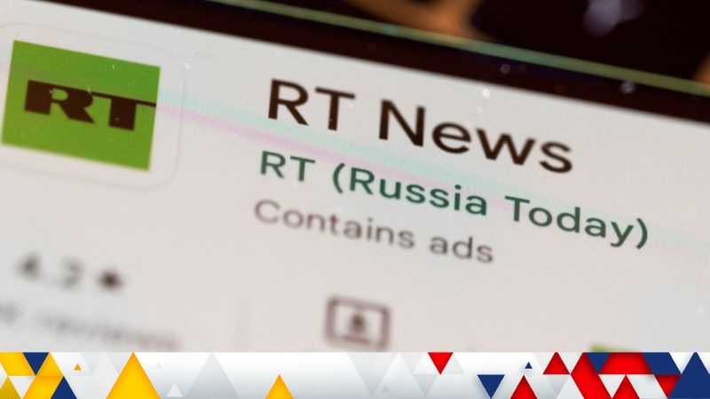RT dropped by fellow TV providers and tech companies