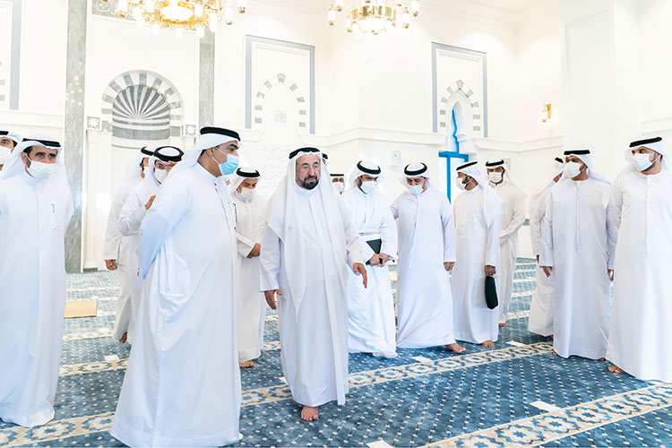 UAE: Sheikh Sultan opens mosque in Kalba