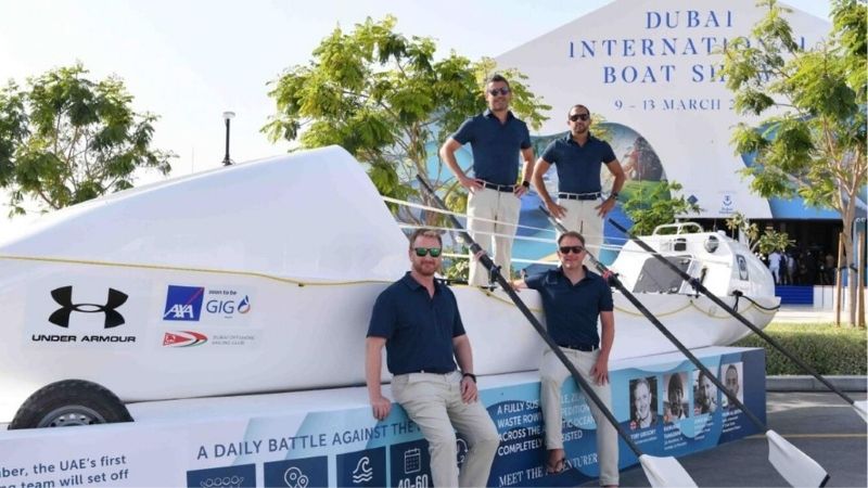 Four UAE residents to row across the Atlantic Ocean