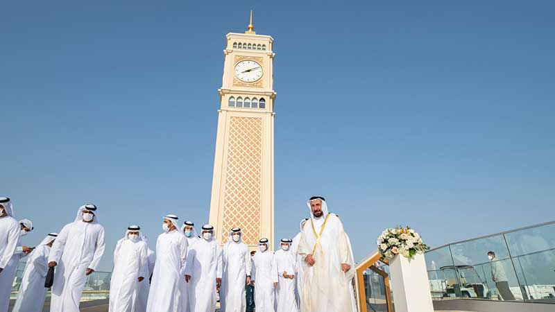 Clock Tower Square in Sharjah's Kalba officially open