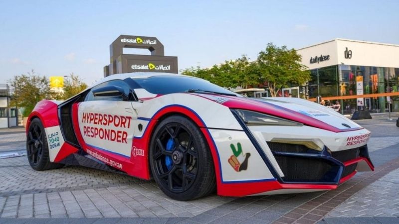 Dubai’s HyperSport Responder is Guinness World Records’ fastest ambulance