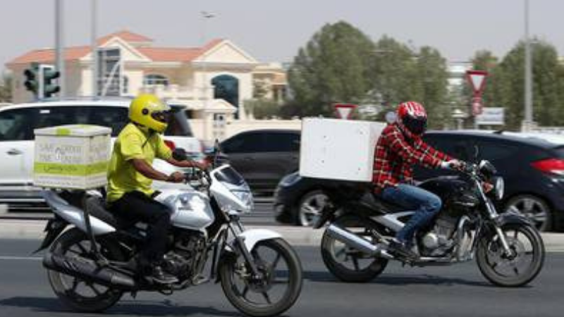 Dubai RTA: Delivery bike riders drove with expired licenses, serious violations