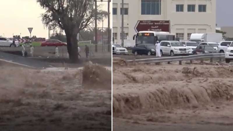 Video: UAE records heaviest rainfall in 6 years