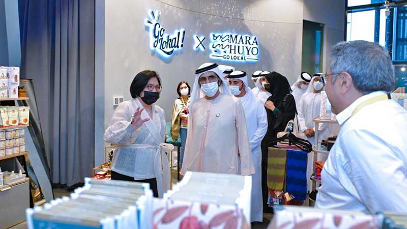 Sheikh Mohammed visits Philippine Pavilion at Expo 2020