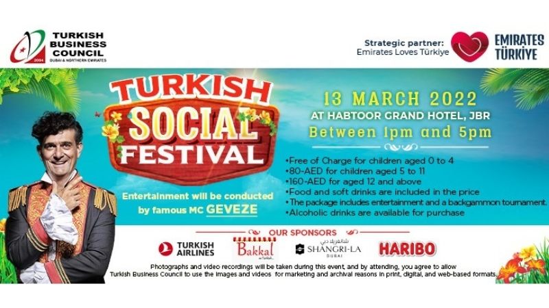 Turkish Social Festival to be celebrated in Dubai