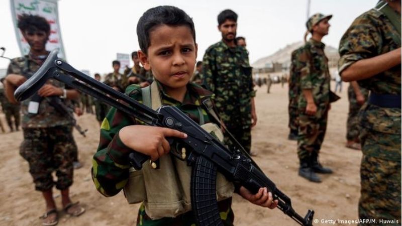 Yemen’s Houthi rebels agreed to stop recruiting children as soldiers