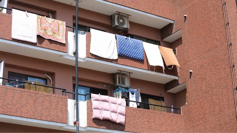 Drying clothes on residential balconies in Abu Dhabi to attract Dh1,000 fine