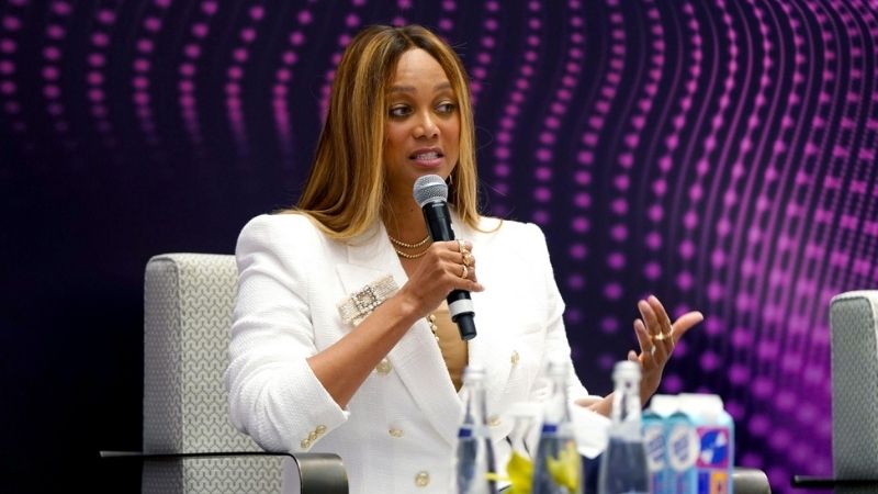 Supermodel Tyra Banks launches her ice cream brand in Abu Dhabi