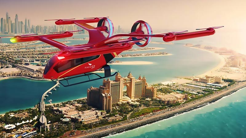 Air taxis in Dubai could take off by 2026
