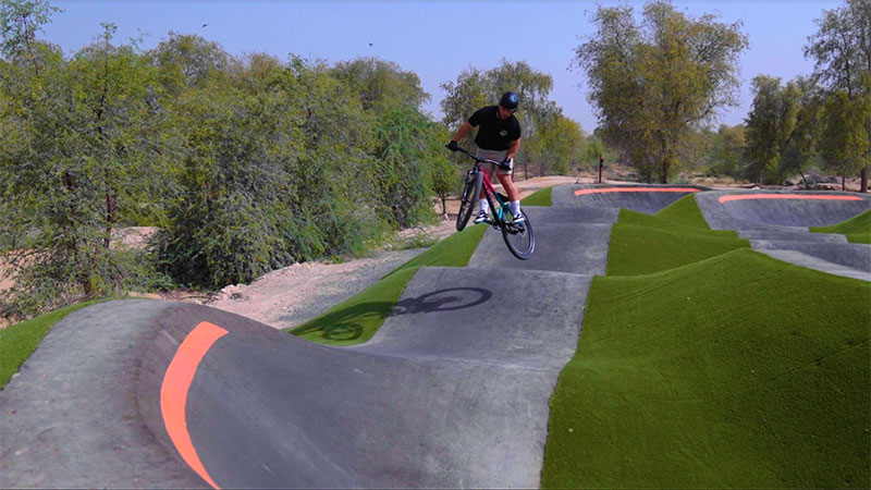 Dubai Municipality develops professional cycling areas in Mushrif National Park forests