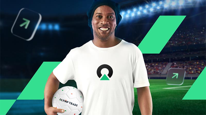 Ronaldinho named ambassador of Olymp Trade