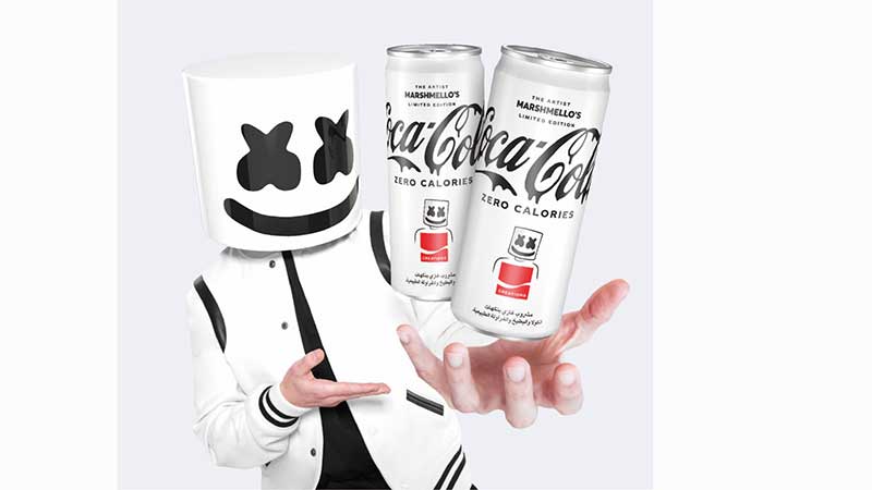 Limited edition Coca-Cola by Marshmello launches in UAE