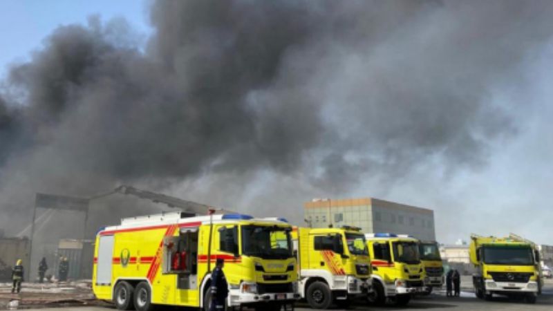 Abu Dhabi: Fire breaks out in scrap warehouse in Musaffah