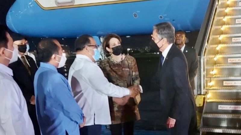 US Secretary of State Blinken visits the Philippines