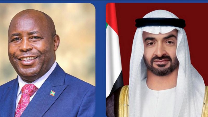 Sheikh Mohamed congratulates Burundi's new president