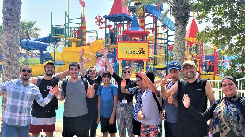 Legoland Water Park welcomes Sanad Village students for a day of fun