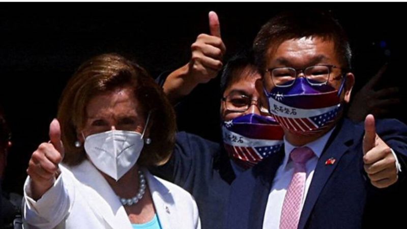 Nancy Pelosi: ‘We cannot allow the Chinese government to isolate Taiwan’