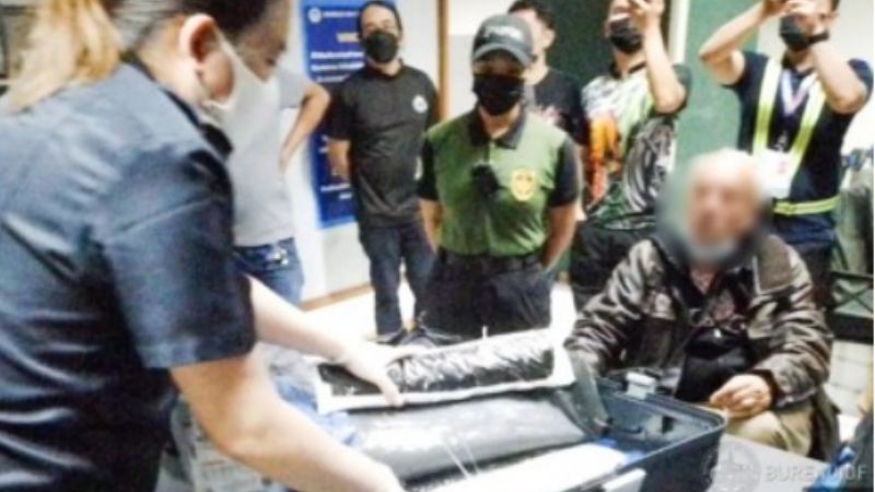 Philippines: South African caught with PHP144.3 million worth of ‘shabu’ at NAIA airport