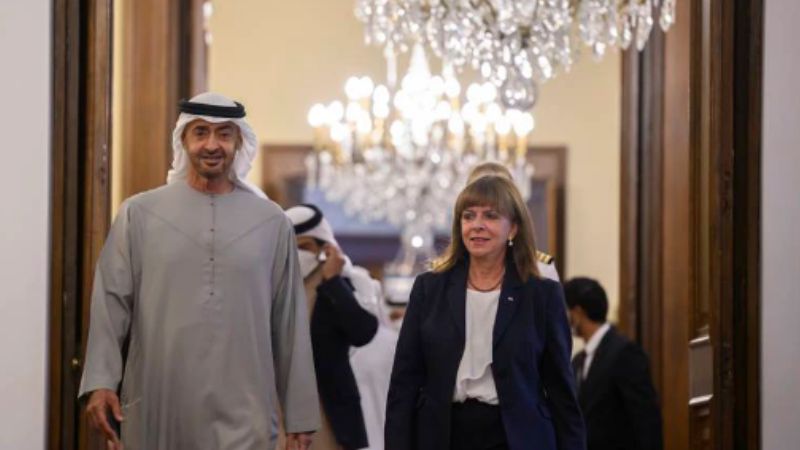 President Sheikh Mohamed visits Greece to discuss strategic ties with Greek leaders