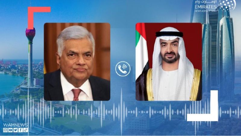 Sheikh Mohamed congratulates Sri Lankan President via phone call