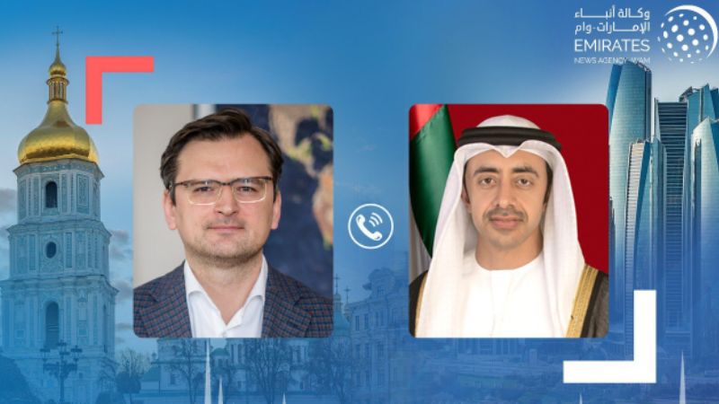 UAE minister Abdullah bin Zayed, Ukrainian minister discuss bilateral relations