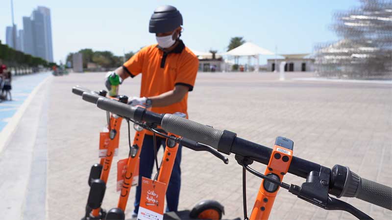 Abu Dhabi e-bikes, e-scooters face new road rules, restrictions