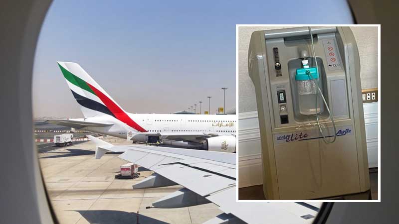 Emirates apologises to passenger ‘humiliated’ over oxygen equipment on flight