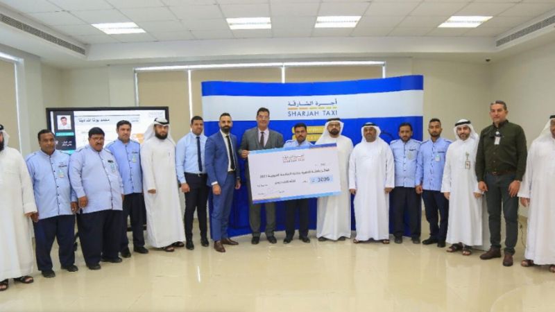 Sharjah Taxi awards 10 taxi drivers for safe driving