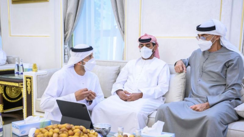 UAE President visits Emirati astronaut Sultan Neyadi