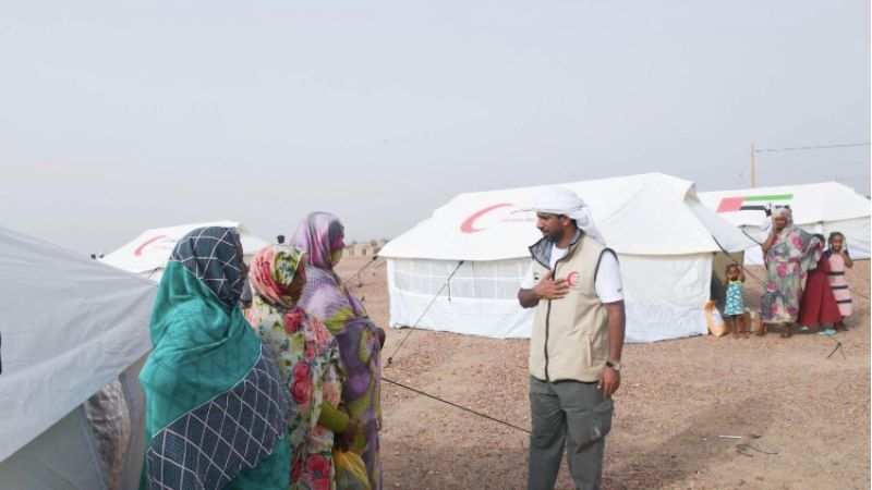 UAE provides new camps to shelter Sudan flood victims