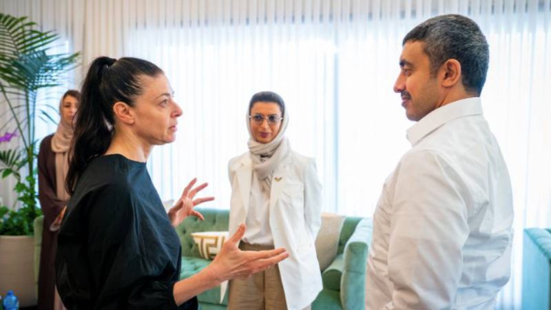UAE minister meets Israeli ministers in Tel Aviv