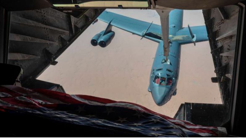 US transports two B-52 bombers over Middle East