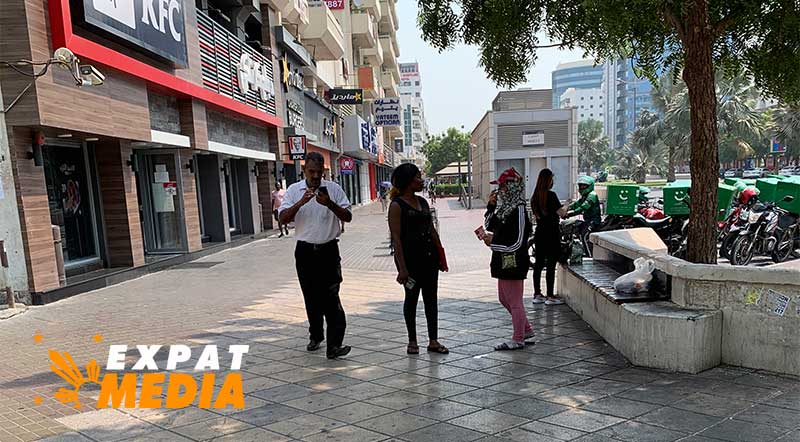 Crackdown on Illegal Street Vendors in Al Rigga, Al Muraqqabat, Filipino Arrested