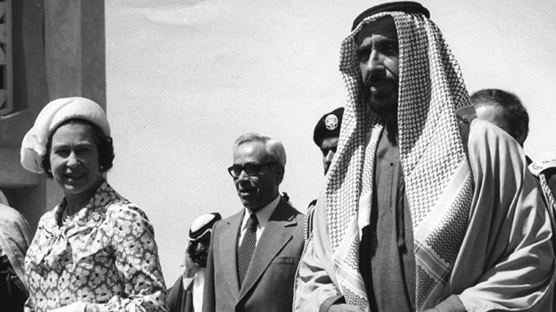In pictures: Queen Elizabeth during UAE’s historic moments