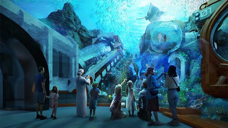 Only in Abu Dhabi Soon: World’s Largest Aquarium, Rare Dinosaur Skeleton and 3 New Megaprojects