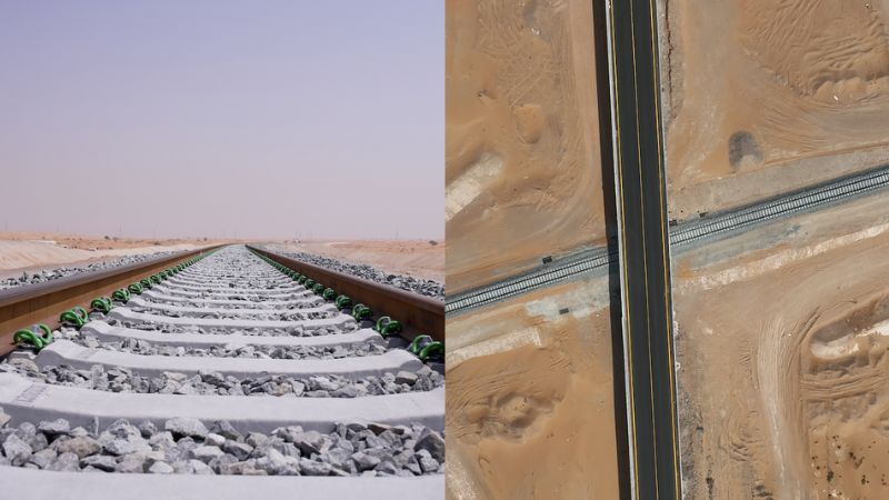 Etihad Rail Completes Line Connecting Ras Al Khaimah, Sharjah to Ghuwaifat