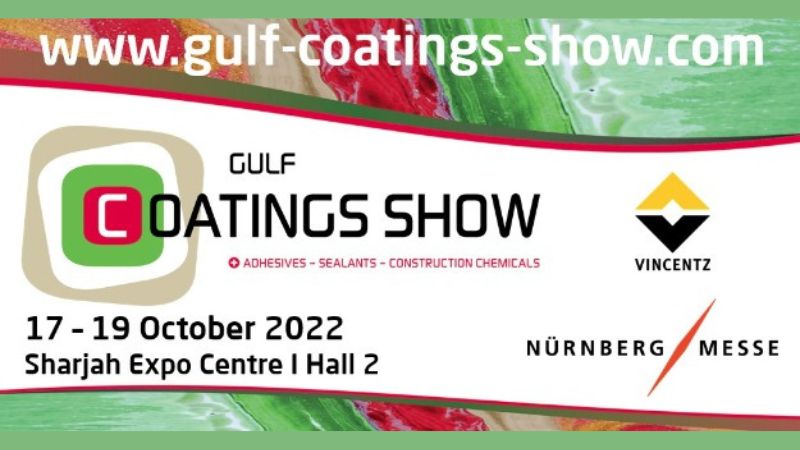 Expo Centre Sharjah to Host Gulf Coatings Show 2022 for the First Time