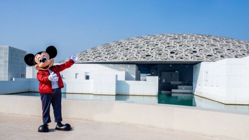 Disney on Ice: Mickey Mouse Explores Magical Spots in Abu Dhabi